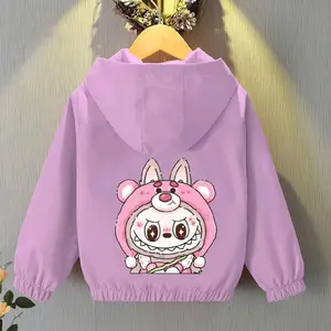 jaket anak perempuan HOODYE THE MOSTER LABUBU