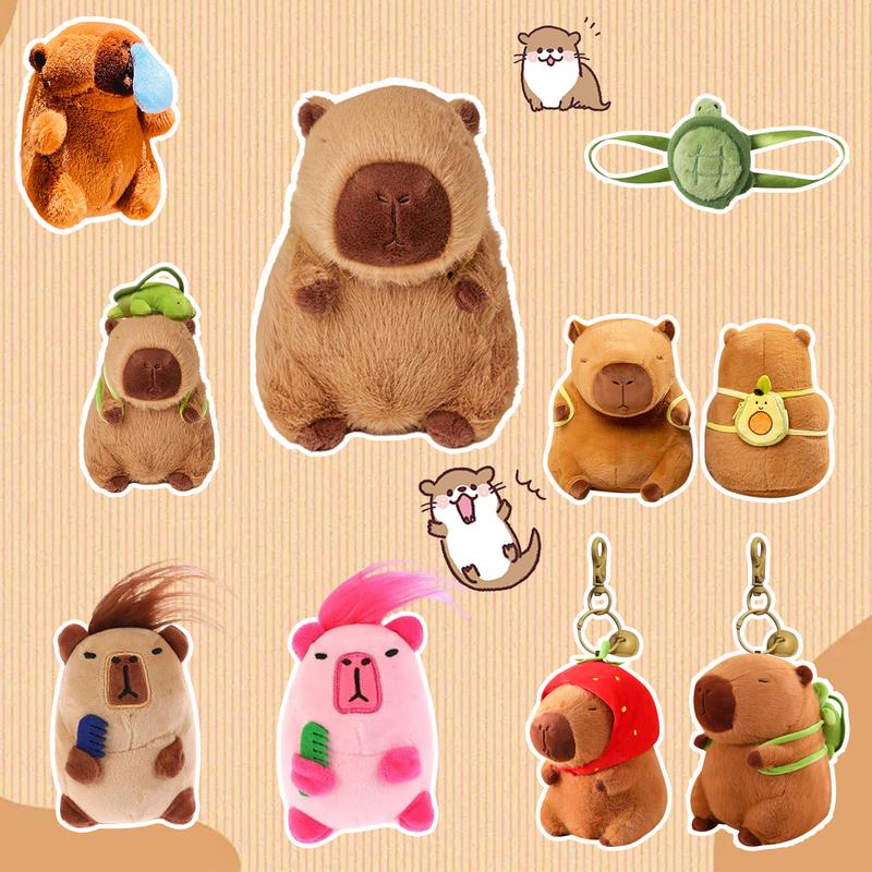 Popular Capybara Plush Toy Sweet Cute Children Adult Creative Gift Soft Doll Stuffed Toy 0