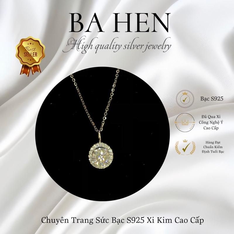 Dây Chuyền Liền Mặt Dây Chữ Công Mặt Halo 6.5 Li ( D47M32) (DLM32.0)