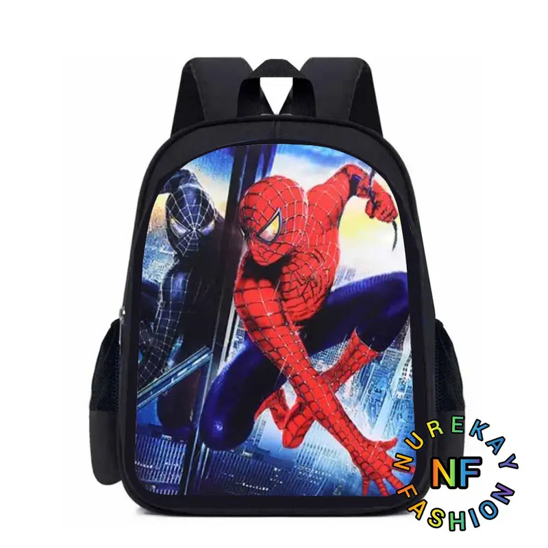 Tas Sekolah Anak Laki-Laki Ransel TK SD kelas 4 Karakter superhero Motif Fashion 3