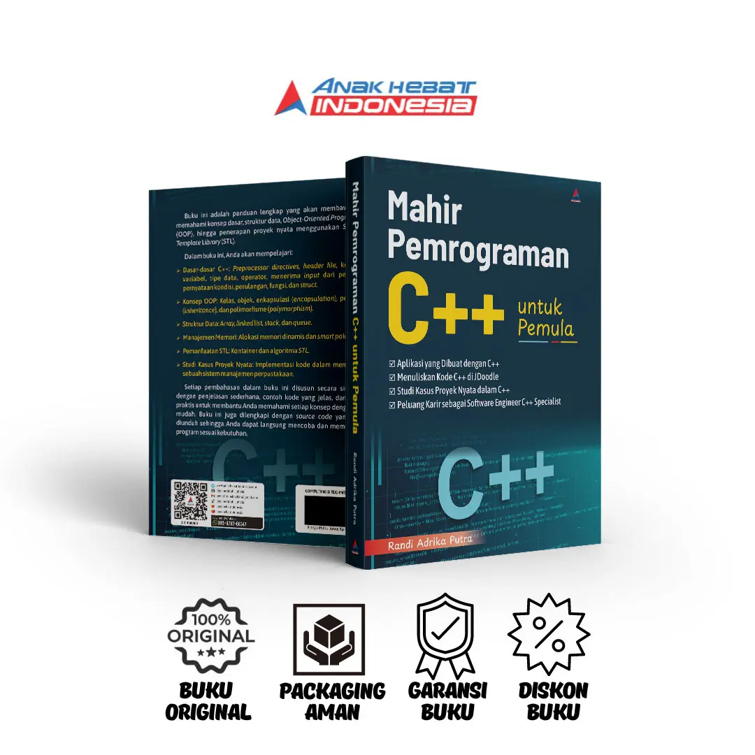Mahir Pemrograman C++ Untuk Pemula - Randi Adrika Putra - Anak Hebat Indonesia