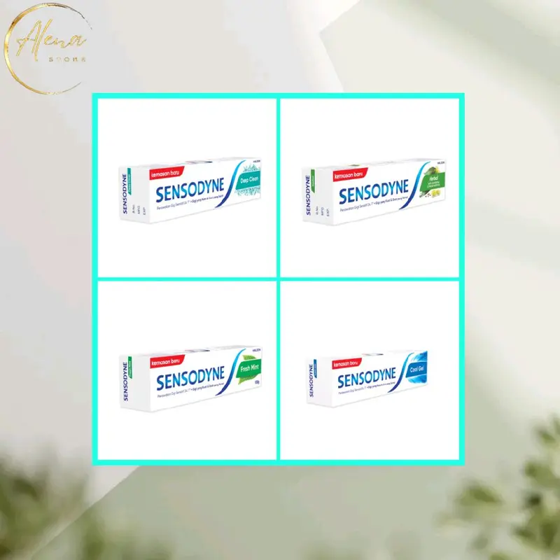 Sensodyne Pasta Gigi Sensitif 100g asli alami Bersihkan Mulut dan Gusi 0