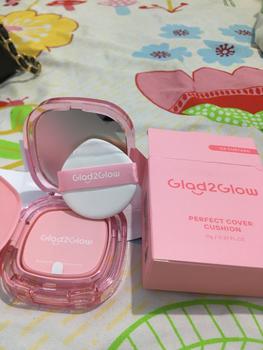 Product Review of 【Hot】Glad2Glow Perfect cover cushion dengan kandungan skincare mencegah kekusaman dan kulit kering sepanjang hari G2G Concealer Foundation Wajah Extract Mencerahkan Lasting Compact from u**3 2