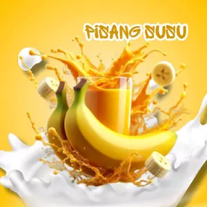 april sale Liq-60ml Sari Buah pisang susu Murni BPOM Halal Organik Bebas gula Alami Fruity Botol Air Juice Cappuccino Minuman