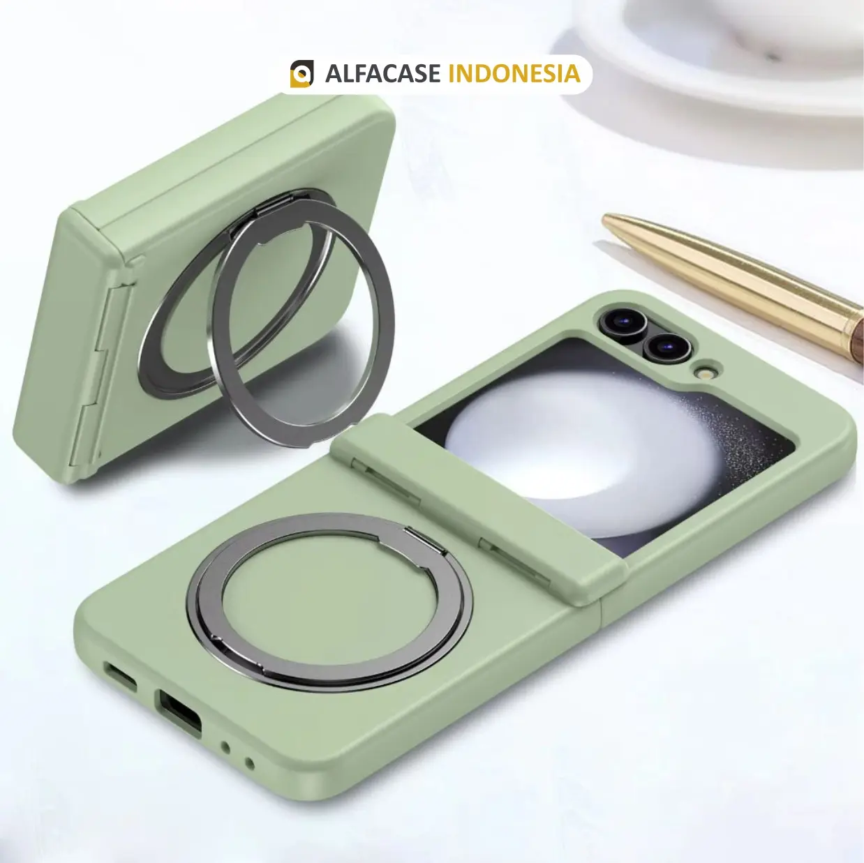 CASING UNTUK SAMSUNG GALAXY Z FLIP 3 4 5 6 - VAREN CASE