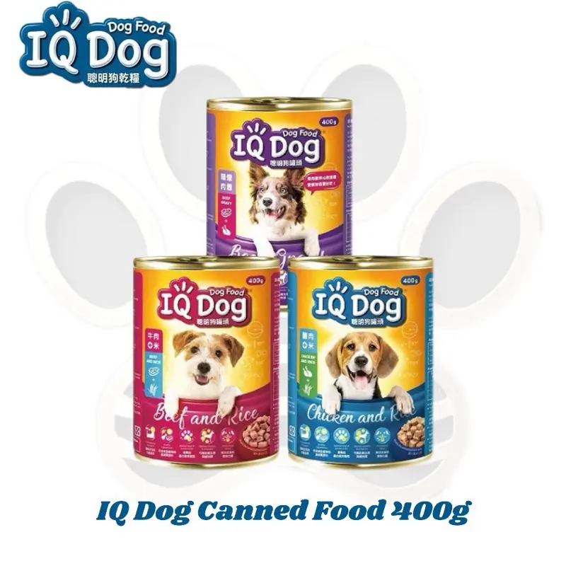 IQ Dog Canned Food (400g)