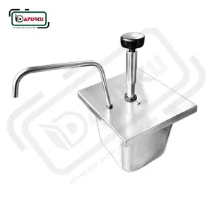 Pompa Saus / Saos Stainless Steel Sauce Pump KFC MCD