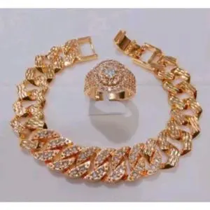 Gelang tangan sisik naga free cincin full mata Perempuan Bracelets 1