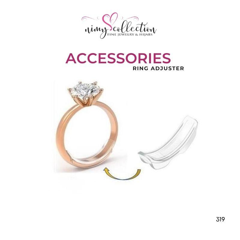 Invisible Ring Size Adjuster for Loose Rings Fitter Pengetat - TikTok ...
