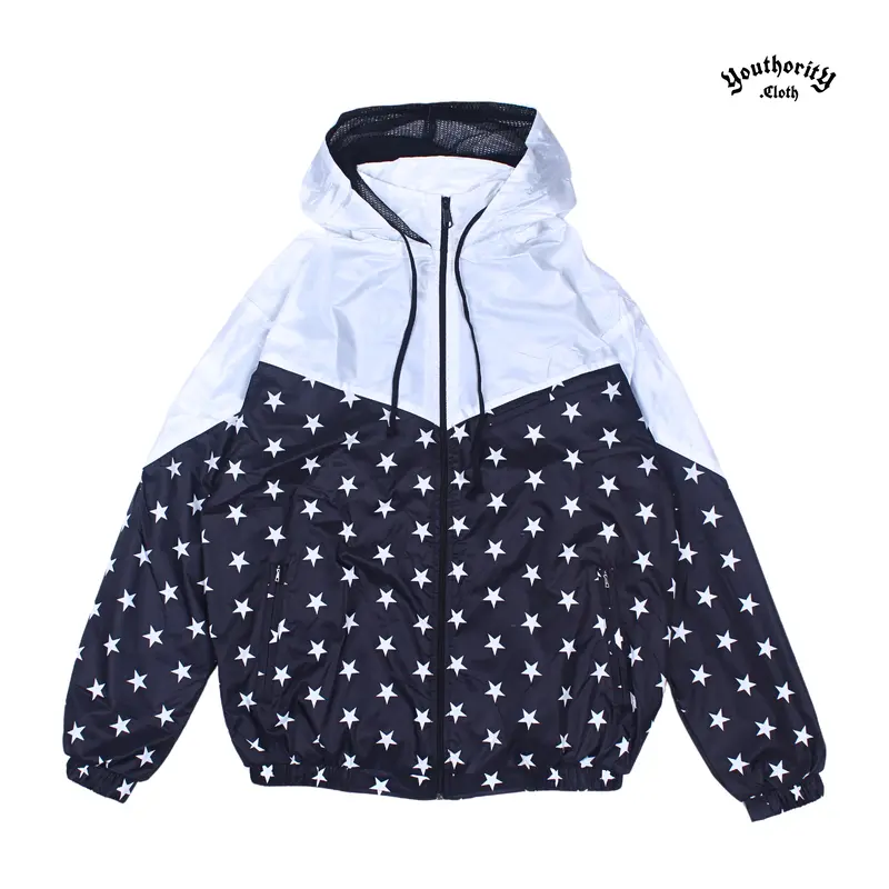 Youthority Jaket Wind Breaker Anti Air Premium untuk Pria dan Wanita - Casual Parasut 0