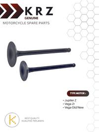 Gambar KRZ Payung Klep Set Valve In Ex Jupiter Z Vega ZR dari KRZ AUTOSHOP Kota Depok 1 Tokopedia