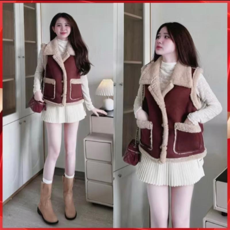 ÁO GILE LÓT LÔNG GIÀNH CHO nữ