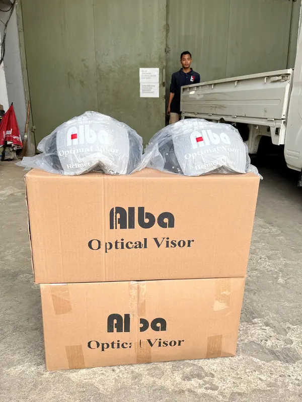 Kaca Helm Pilot Italy scoopy  retro Classic Merk ALBA MELAYANI GROSIR TIDAK TERIMA SATUAN 2