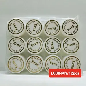 (LUSINAN) 12pcs Err -naa M4L4¥s!A Cream Whitening Original Mencerahkan Pelembab