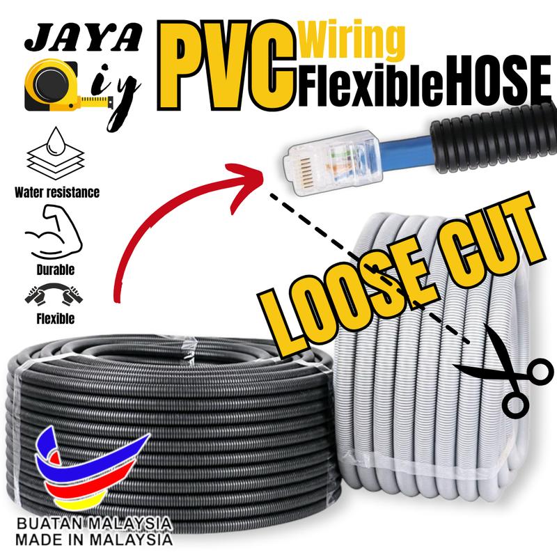 [LOOSE CUT]【LOCAL】PVC Conduit Flexible BLACK WHITE Corrugate - TikTok ...