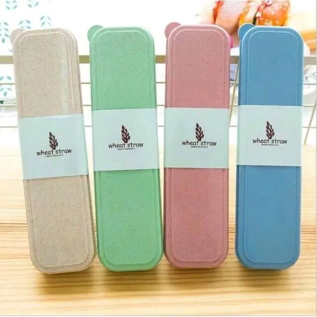 Sendok Set Garpu dan Sumpit, Sendok Jerami Set, Souvenir 3