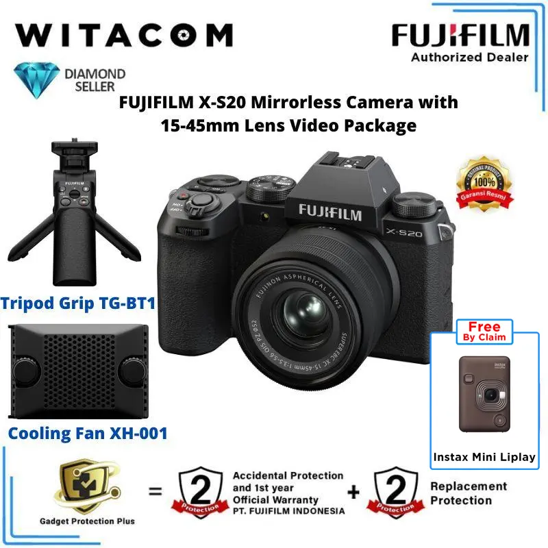 Fujifilm X-S20 / XS20 / XS-20 / XS 20 Kit XC 15-45mm f/3.5-5.6 OIS PZ 0