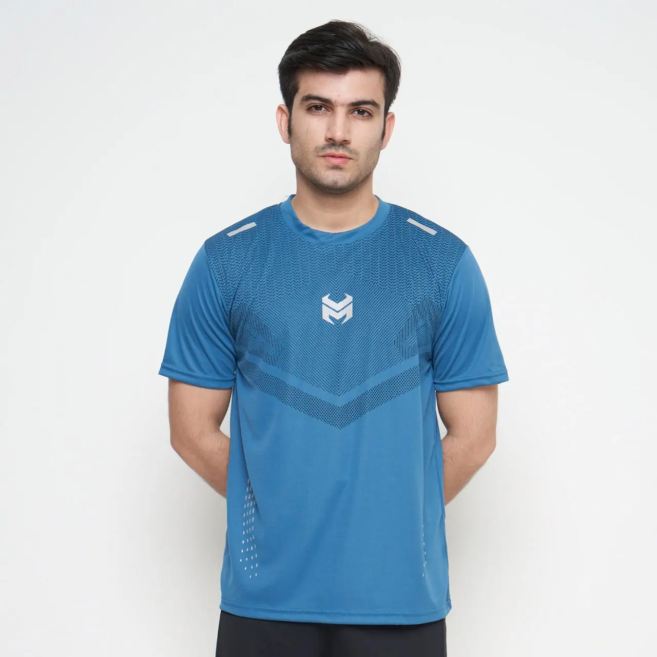 Monexo -  Kaos Trainning Jersey Pria Kaos Olahraga Pria Lengan Pendek Running Sport Pria MLN02