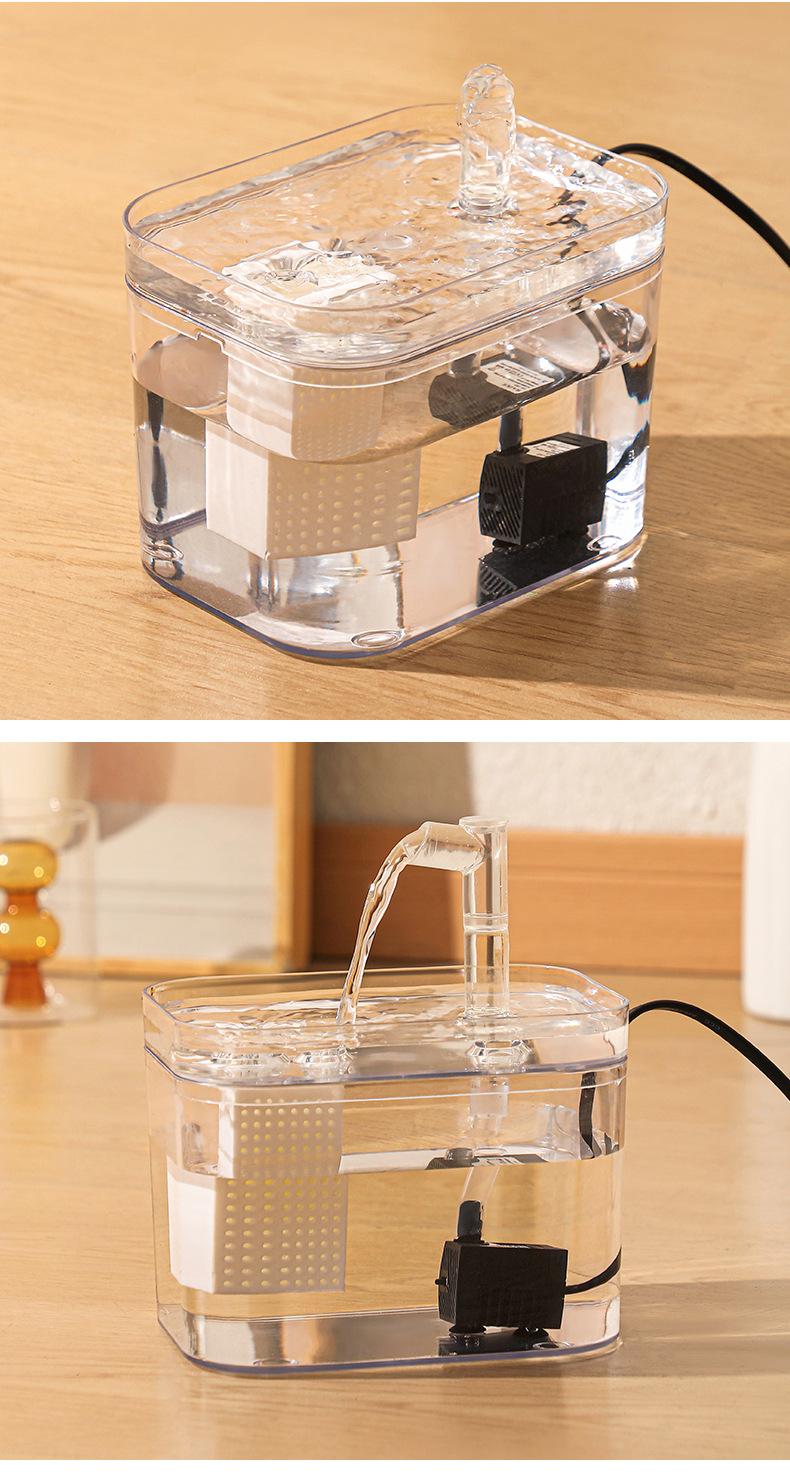 Product Introduction of Đài Phun Nước Cho Mèo, Cầm Tay Và Yên Tĩnh, Dung Tích Lớn, Nước Tuần Hoàn, Thích Hợp Cho Mèo Và Chó, Thiết Kế Cho Ăn 21