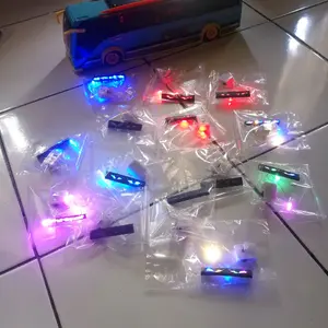 lampu strobo mata bisa menyala buat miniatur bus plastik