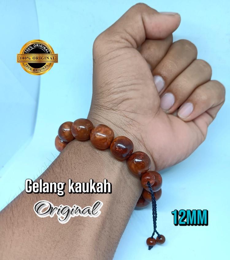 Product Introduction of Gelang  Kayu Kokka Asli Model Bulat 12mm untuk Dewasa - Bracelets Aksesoris Elegan wapak gelang kaokah tangan 2