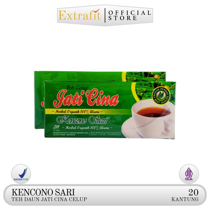 Gambar Kencono Sari Teh Daun Jati Cina Celup Membantu Masalah Pada Pencernaan dari Extrafit Official Kota Administrasi Jakarta Timur Tokopedia