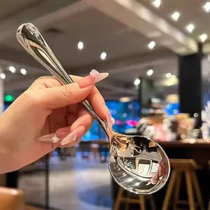 Sendok Sayur Stainless Steel Sendok Prasmanan Centong Kuah Irus Saji Prasmanan Tahan Panas cutenery