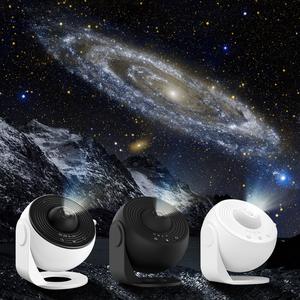 12 in 1 プラネタリウムスタープロジェクター、360°回転スタープロジェクター、銀河ナイトライト、ゲームルームやホームシアター、寝室用の室内照明、子供と大人へのギフト