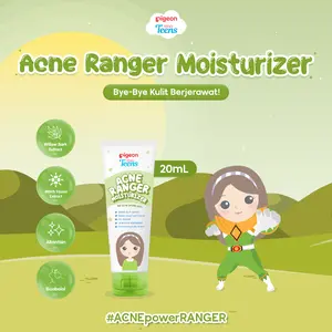 PIGEON TEENS ACNE RANGER MOISTURIZER 20ML | Pelembap Kulit Remaja | Kulit Kemerahan dan Berjerawat | Moisturizing & Hydrating