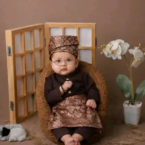 pakaian adat melayu bayi newborn,setelan melayu bayi,baju adat riau,baju aqiqah bayi,baju kondangan,baju hari raya