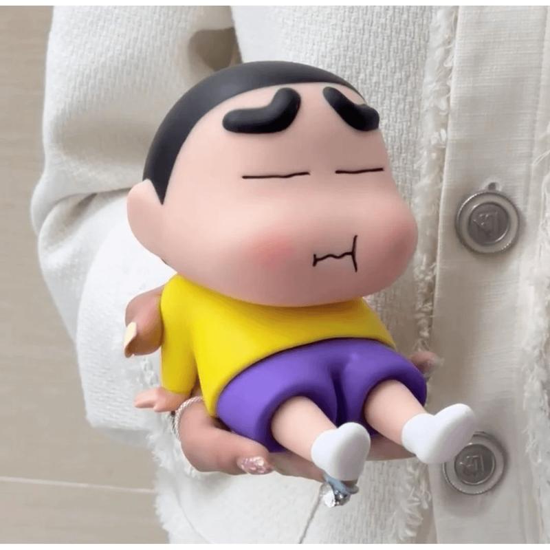 Giá Đỡ Điện Thoại Di Động, Nhân Vật Bút Chì Màu Shin-chan, Tương Thích Với Điện Thoại Di Động, Đồ Chơi Nhân Vật, Đồ Trang Trí Để Bàn, Cầm Tay 0
