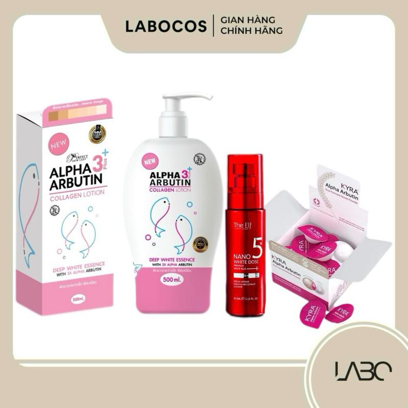 C13_COMBO DƯỠNG TRẮNG BODY ALPHA ARBUTIN