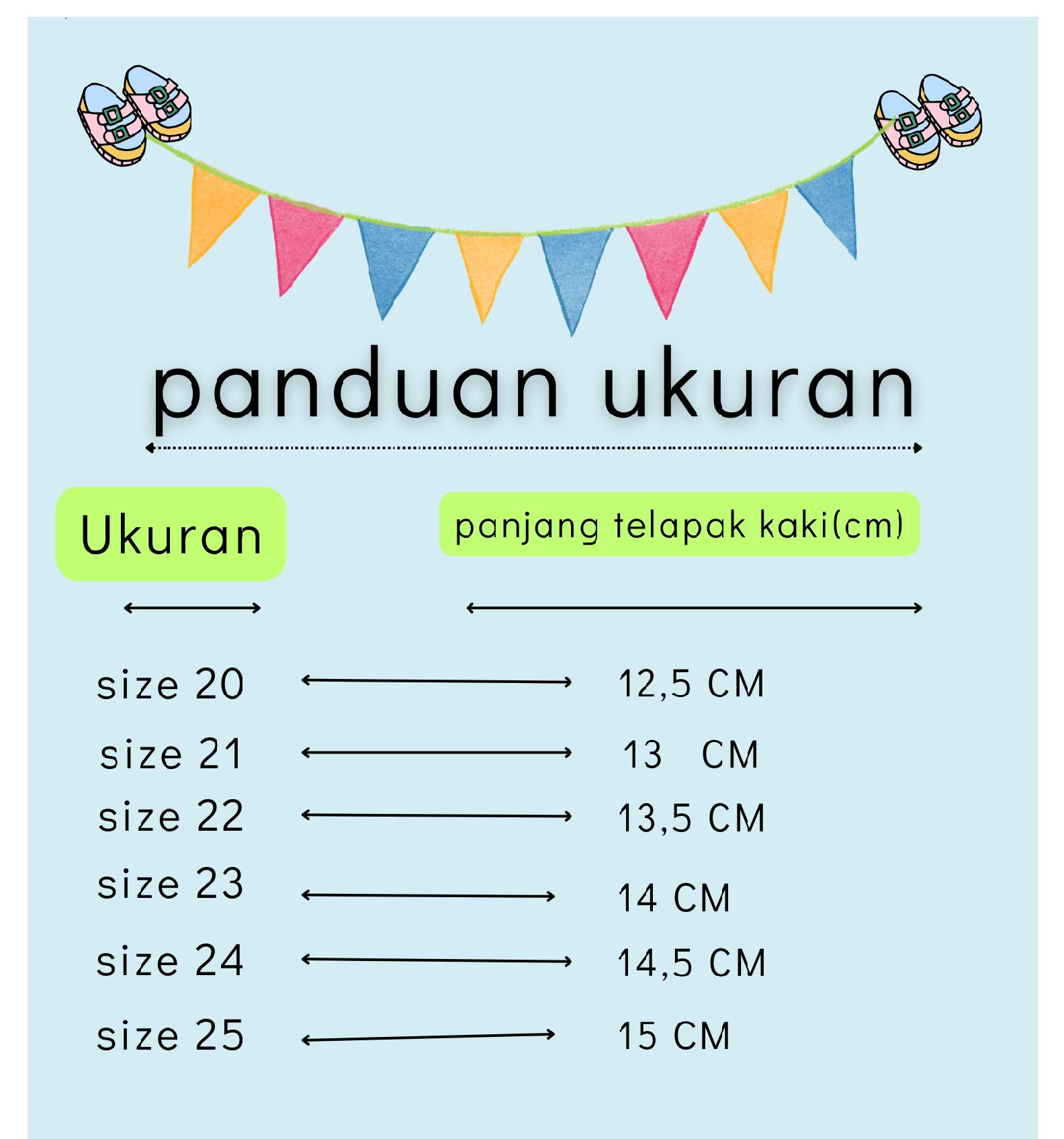 Sandal anak perempuan tali belakang karakter labubu 20-25