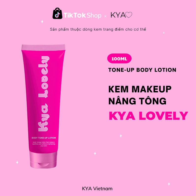 Kem Makeup Nâng Tông Da KYA LOVELY 100ML