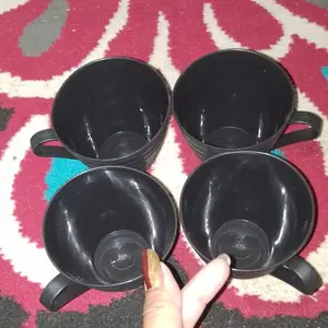 CANGKIR JEPANG YANAGI 250ml - Gelas Kopi Aesthetic / Cangkir Gagang Plastik / Tahan Panas