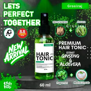 HAIR TONIC RAMBUT VITAMIN PENUMBUH RAMBUT DAN PELURUS RAMBUT PRIA DAN WANITA