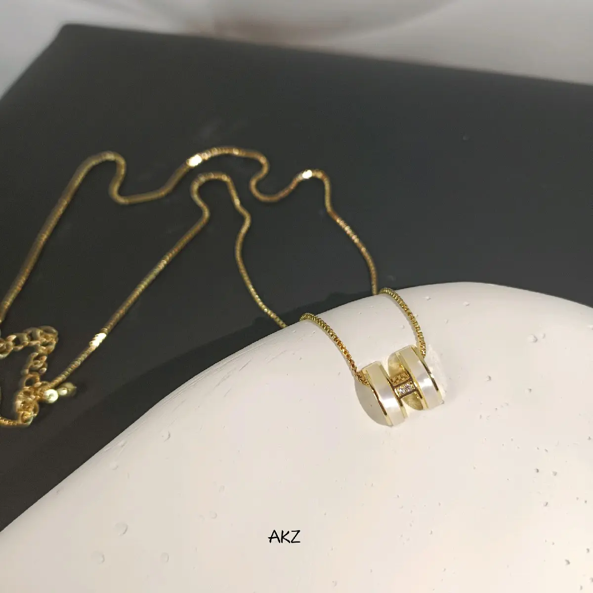 Ak Zior - Lavanya - Kalung Wanita Fashion Korea Perhiasan Mewah Elegan