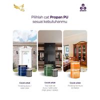Gambar PROPAN MULTIPURPOSE PU ACRYLIC PU SOLID COLOR YANG TIDAK MENGUNING 1LSET - CLEAR SATIN dari PROPAN RAYA Kota Administrasi Jakarta Barat 2 Tokopedia