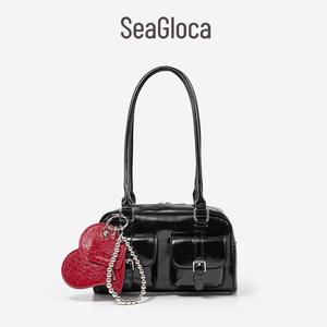 กระเป๋ารักแร้โบว์ลิ่ง Niche, SeaGloca, ความจุมาก, กระเป๋าสะพายไหล่เดินทาง, สำหรับผู้หญิง, No. 1989