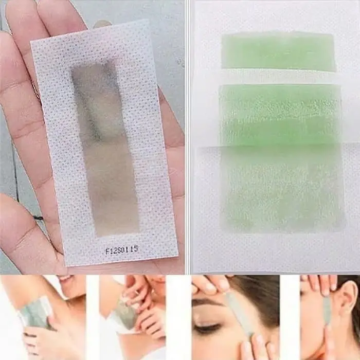 Ecer Waxing Strip Wax Pencabut Bulu Rambut Cold Wax Removal Strip 1