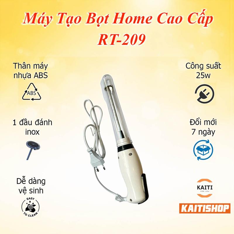 Máy tạo bọt cầm tay HOME cao cấp - 220v, Máy Đánh Bọt Cà Phê Cắm Điện