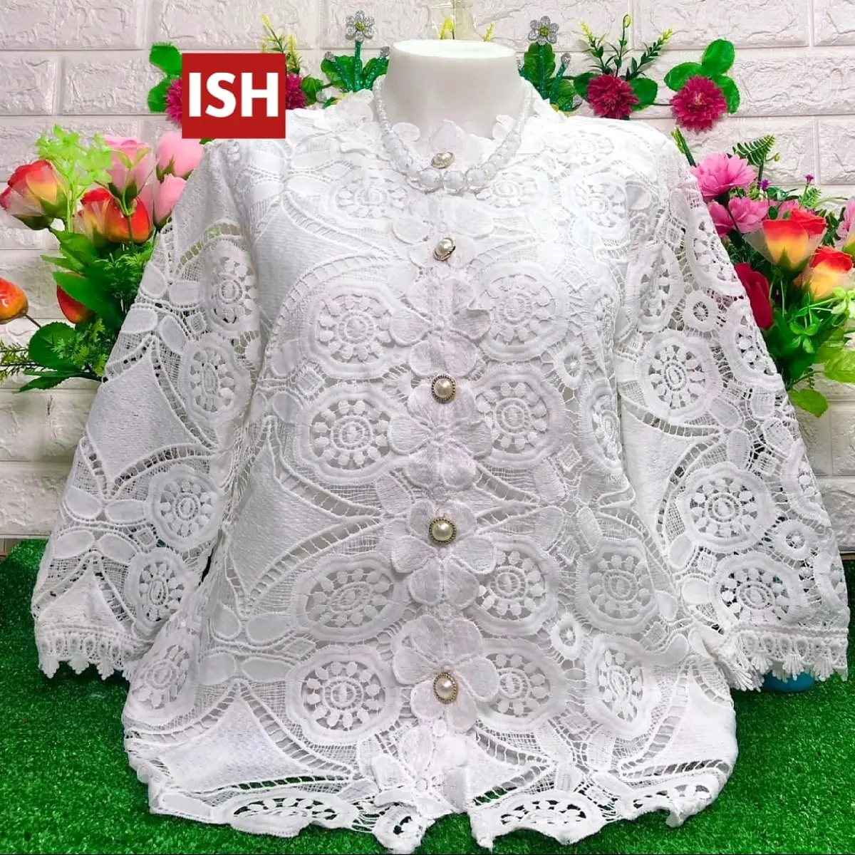 Blus jumbo bangkok Kancing Depan