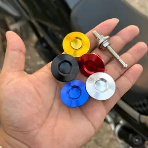 30mm Push Button Quick Release Hood Lock Clip Push Button Car Bumper Latch Kit Universal buat motor all warna tinggal pasang dibodi jok dlln