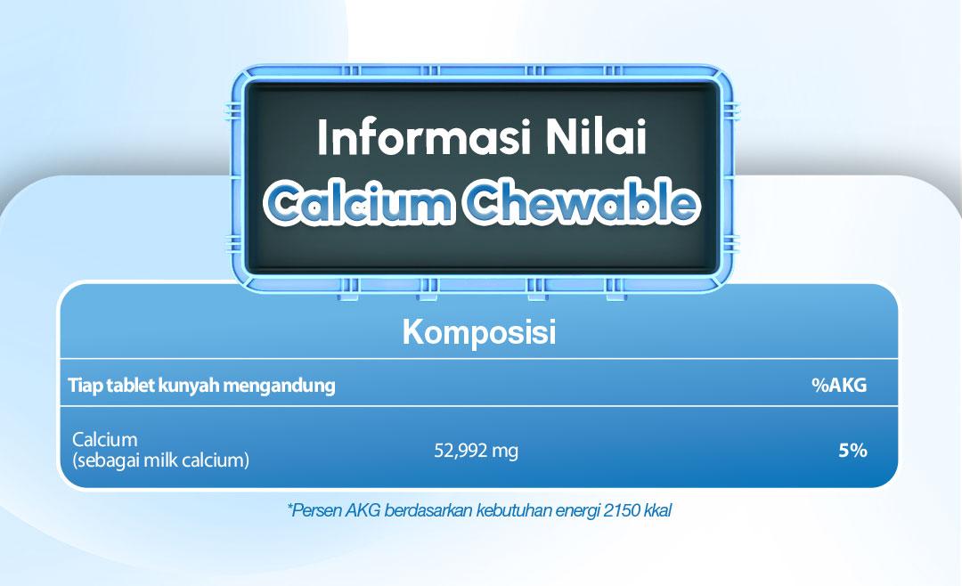 [FS] Cool-Vita 1 Botol Calcium Chewable 30 Tablet Kunyah Vitamin Tinggi Rasa Susu Bantu Tinggi dan Dukung Pertumbuhan Tulang Secara Optimal untuk Anak dan Dewasa | BPOM & HALAL