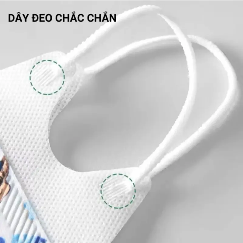 [ Mua 100c tặng 20c] Khẩu Trang 5D Trẻ Em Tom Mask,có 3 size [0-11 tuổi] họa tiết đáng yêu cho bé, vải dệt polypropylene. Chống tia UV, kháng khuẩn 4