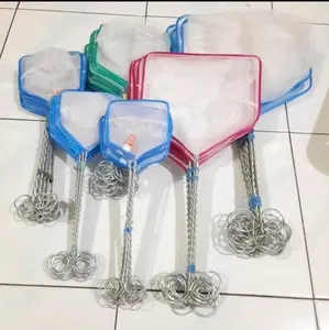 Serok kawat ulir serok saringan ikan hias aquarium 5cm - 30cm