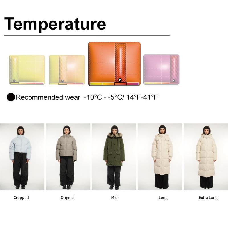 PUFFIT Extra Long Hooded Premium Puffer Jacket Water Repellent Double-open Zip Hooded  Puffer Jacket Womenswear Coats 3