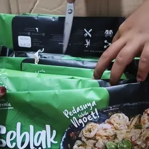 Marenta PAKET 3PCS SEBLAK COET Cobek Cocol Pedas Viral Instan Kerupuk Mawar Food Noodles Goreng Mie