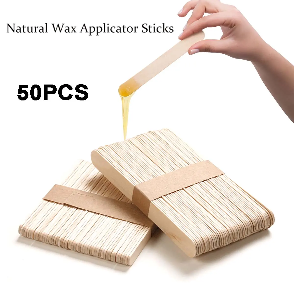 50PCS Wax Hair Removal Waxing Stick