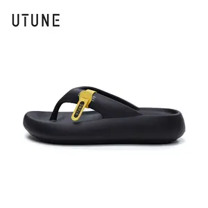 UTUNE Traveling sandal jepit Anti-selip Nyaman Tahan aus lampu dalam di luar ruangan pria dan wanita Santai Serbaguna Kepopuleran kualitas 2025 musim panas Gaya panas Pantai sendal wanits
